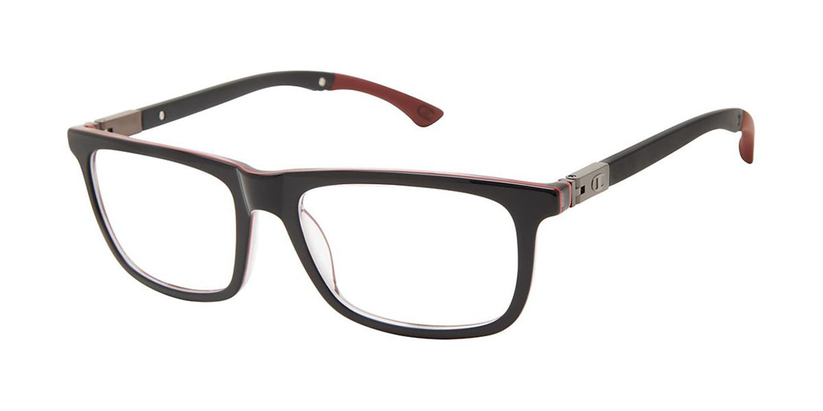 Black/Red c01 Champion Goodluck Tween Eyeglasses.