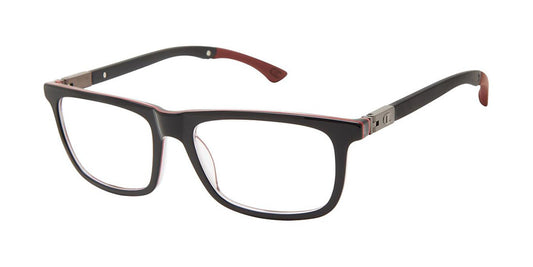 Black/Red c01 Champion Goodluck Tween Eyeglasses.