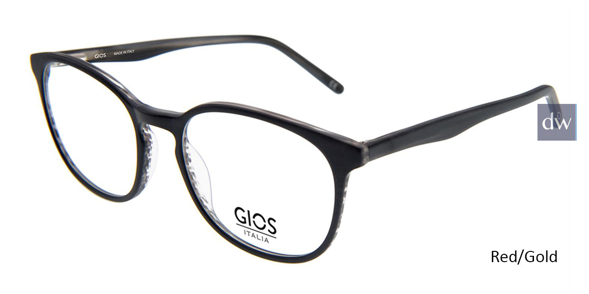 Red/Gol Gios Italia GPL900024 Eyeglasses.