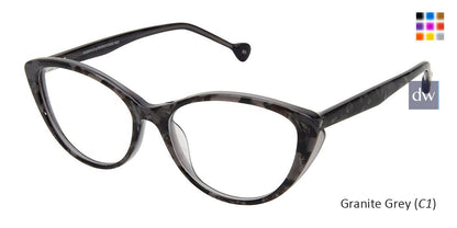 Granite Grey (C1) Lisa Loeb Pie Eyeglasses.