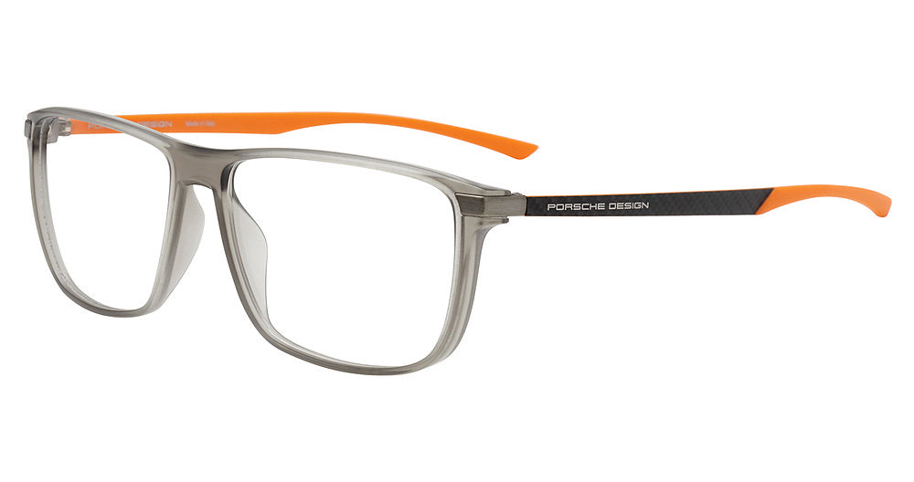 GREY ORANGE PORSCHE DESIGN P8781 Eyeglasses