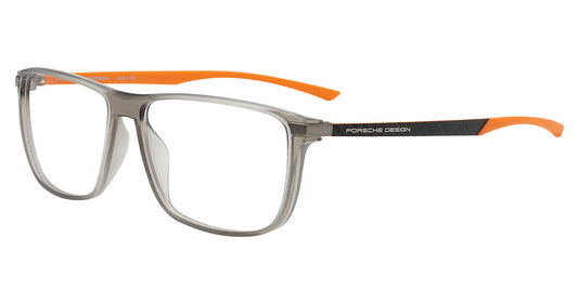 GREY ORANGE PORSCHE DESIGN P8781 Eyeglasses