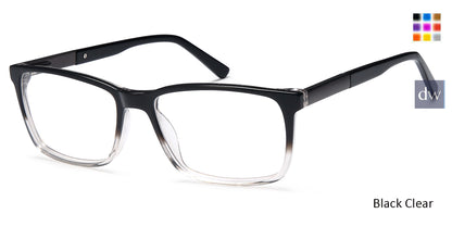 Black Clear Capri GR 815 Eyeglasses.