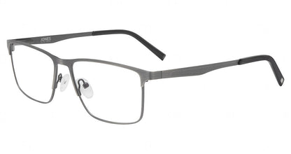  “Jones New York VJOM383 men's rectangle metal eyeglasses in Gunmetal.”