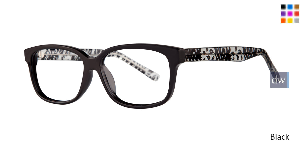 Black Affordable Designs Gabby Eyeglasses.