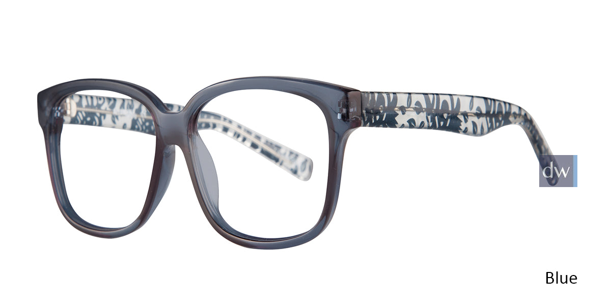 Blue Affordable Designs Gabby Eyeglasses.