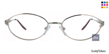 Gold/Silver CE-TRU 919 Eyeglasses