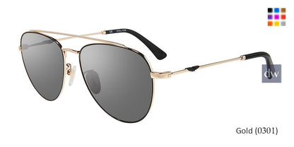 Gold(0301) Police SPL995 Sunglasses.