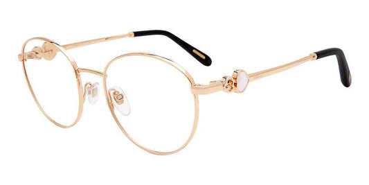 Gold Chopard VCHC52S Eyeglasses