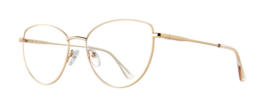 Gold       Affordable Designs Eloise Eyeglasses