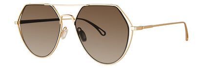 Gold      Vera Wang Ling Sunglasses