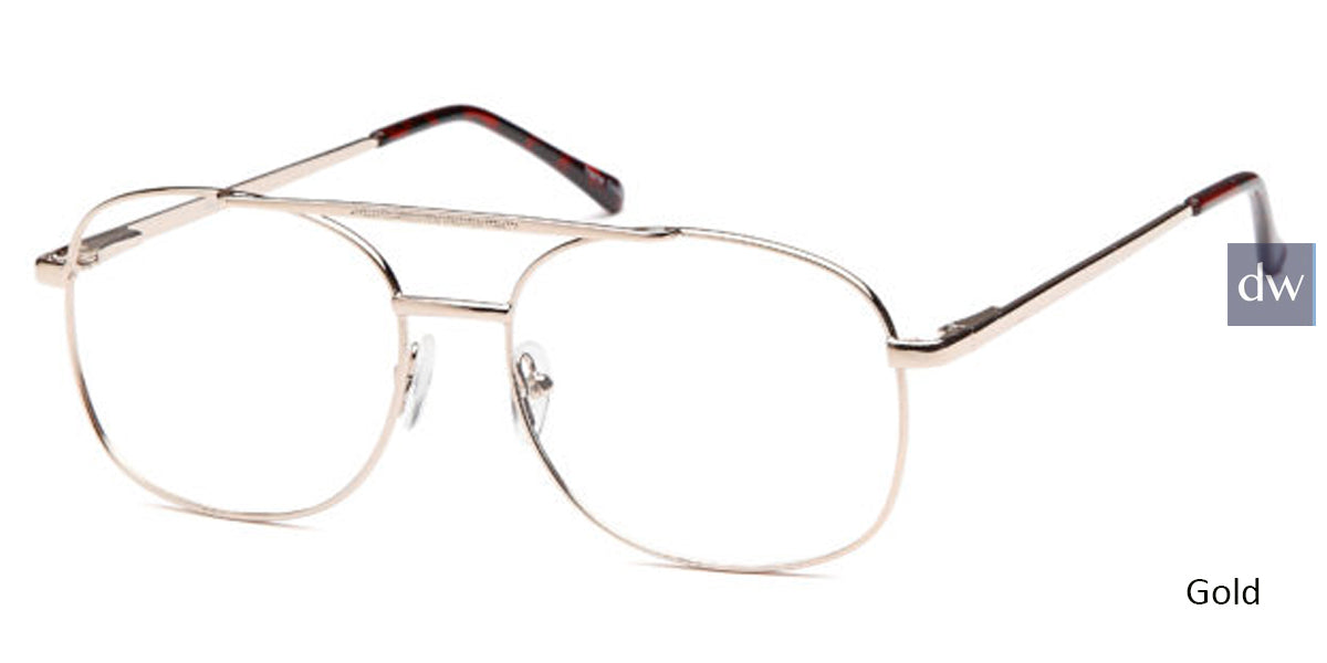 Gold Capri Peachtree Palm Eyeglasses
