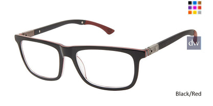 Black/Red c01 Champion Goodluck Tween Eyeglasses.
