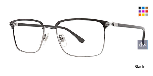 Black Argyleclture Goodman Eyeglasses.
