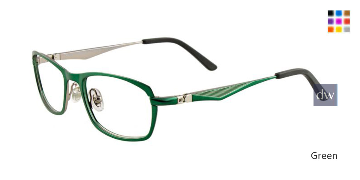 Green Turboflex TK928 Eyeglasses.