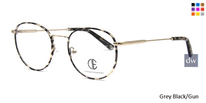 Grey Black/Gun Cie Sec151 Eyeglasses