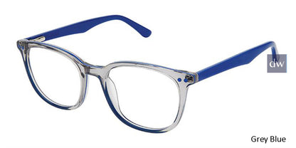 Grey Blue Superflex Kids SFK-242 Eyeglasses