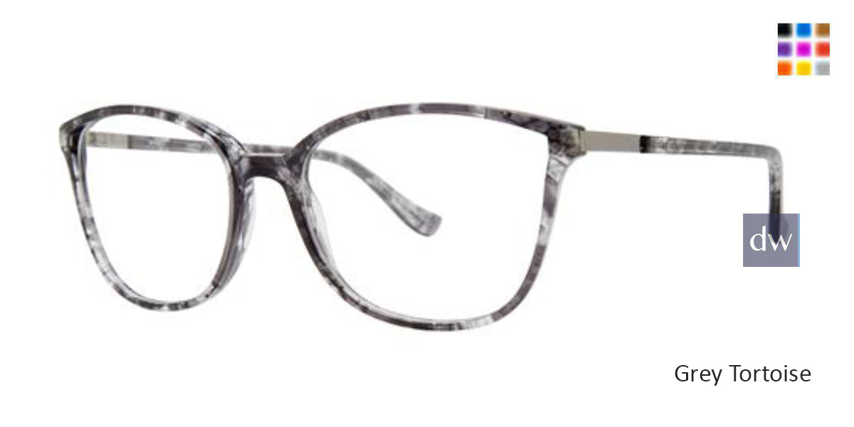 Grey Tortoise Kensie RX Low Key Eyeglasses.