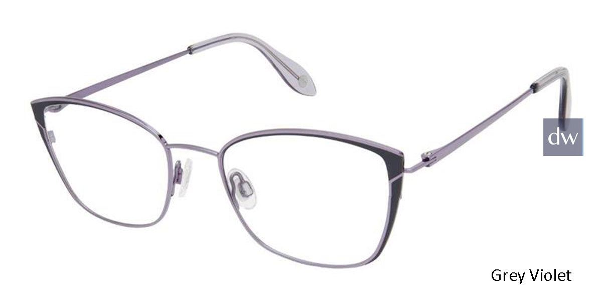Grey Violet Fysh 3663 Eyeglasses.