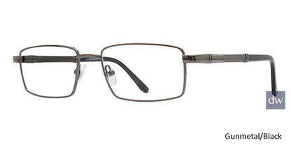 Gunmetal/Black Vivid Expression 1132 Eyeglasses