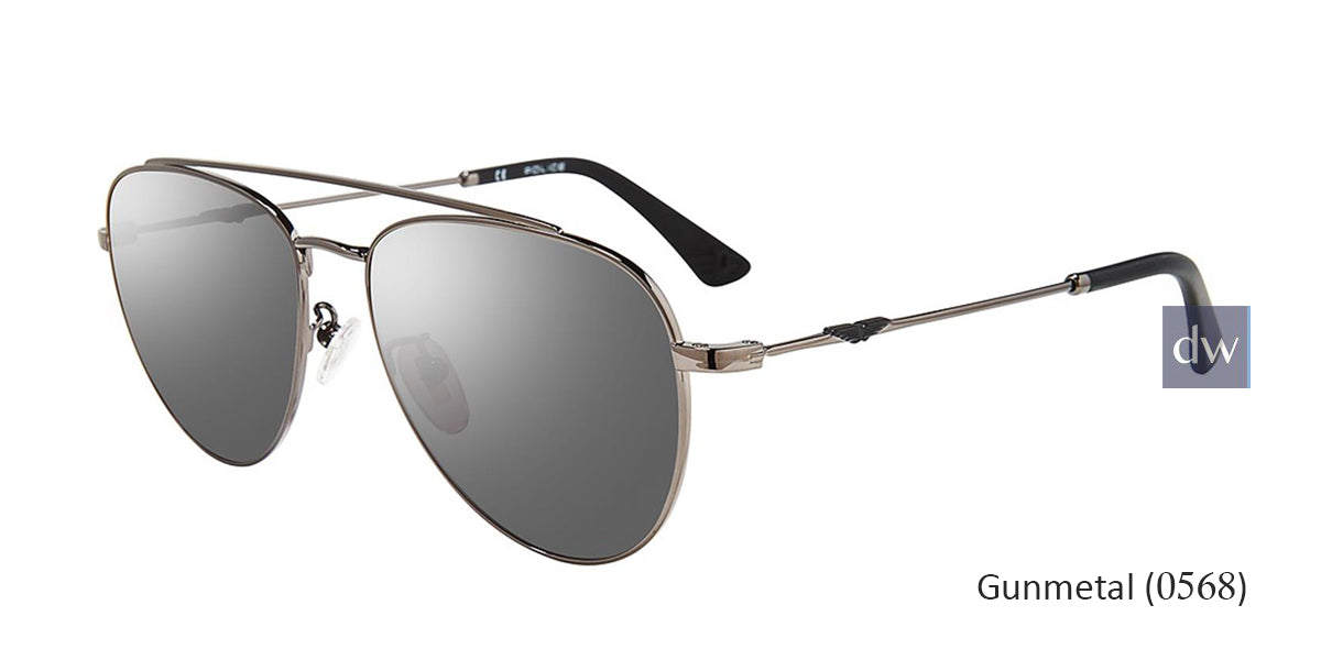 Gunmetal(0568) Police SPL995 Sunglasses.