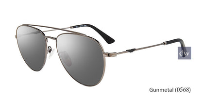 Gunmetal(0568) Police SPL995 Sunglasses.