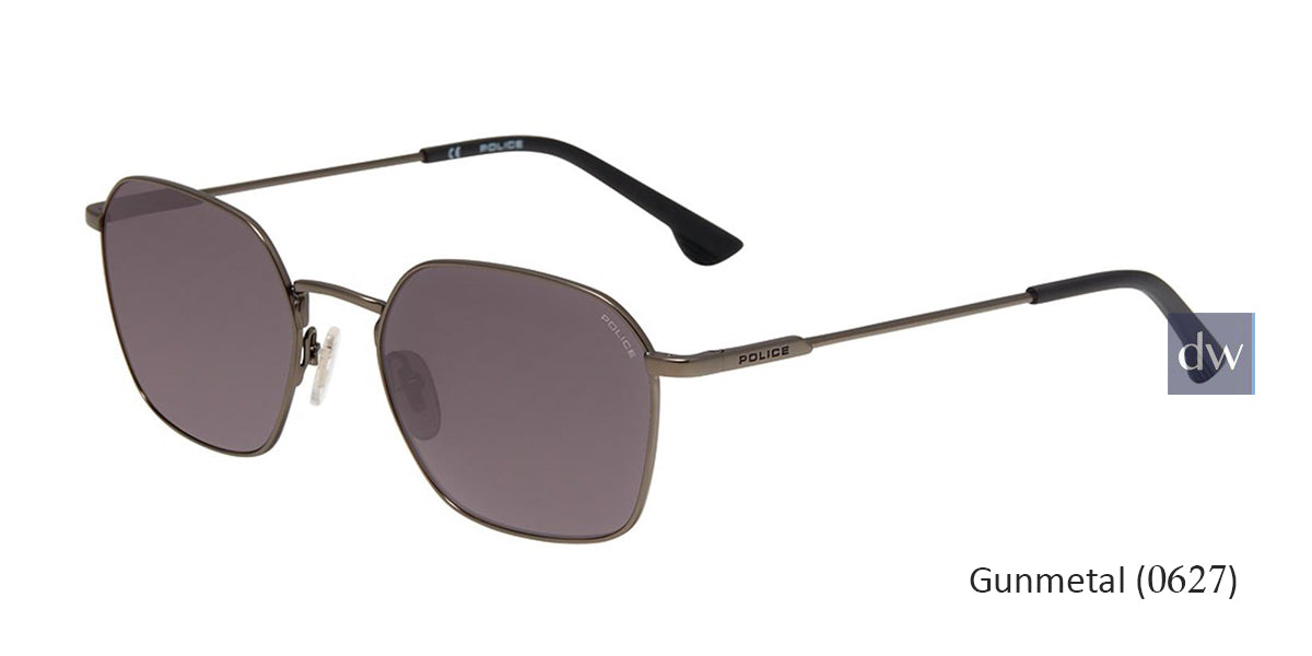 Gunmetal(0627) Police SPL970 Sunglasses.