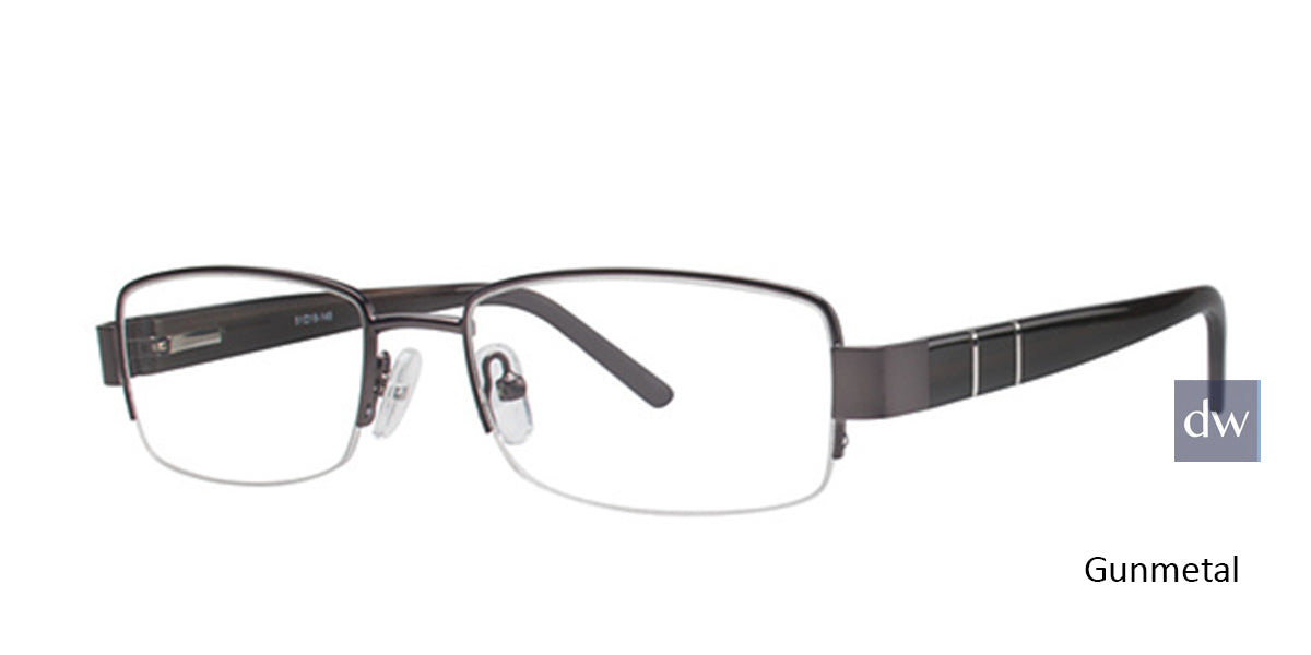 Gunmetal Elan 9318 Eyeglasses.