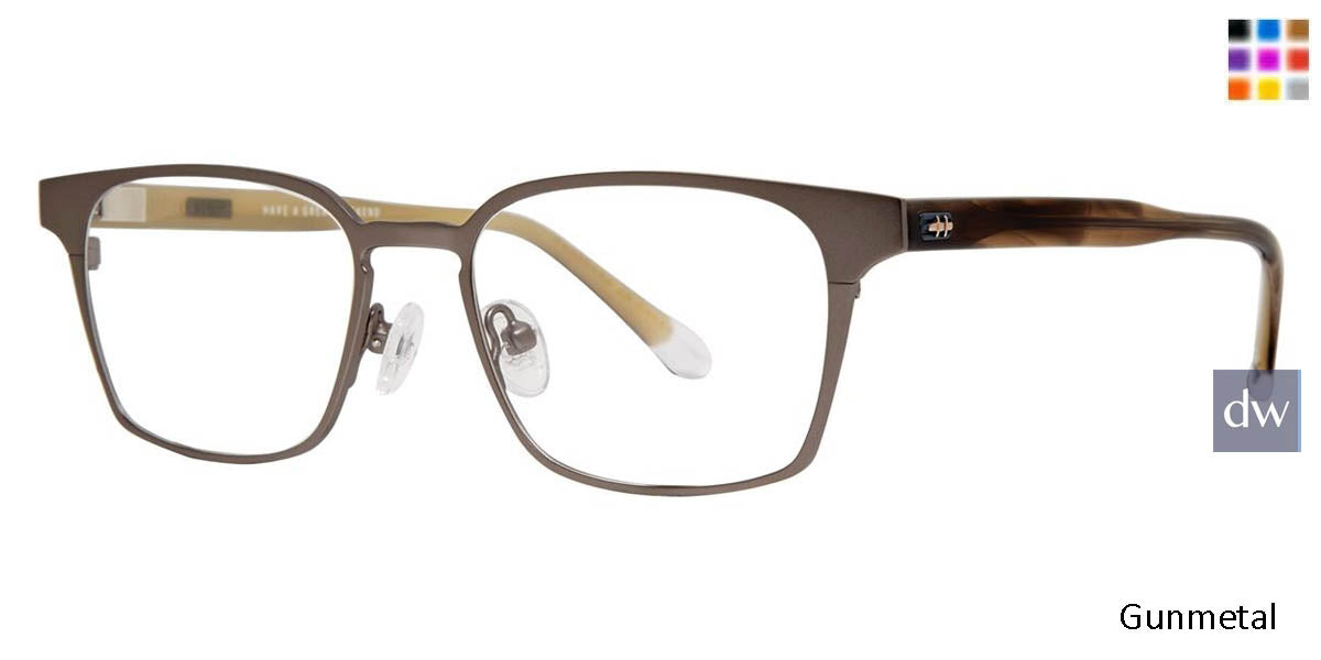 Gunmetal Original Penguin The Mac Eyeglasses