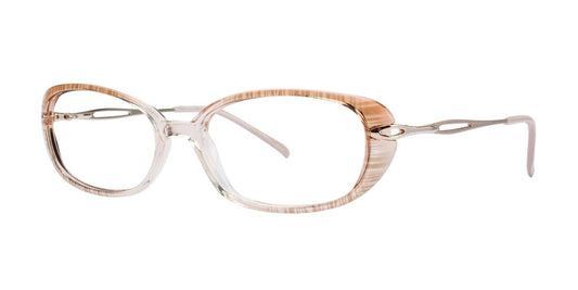 Beige Destiny Gwen Eyeglasses.