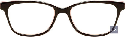 Black/Purple Sperry HARKEN Girls Tween Eyeglasses.