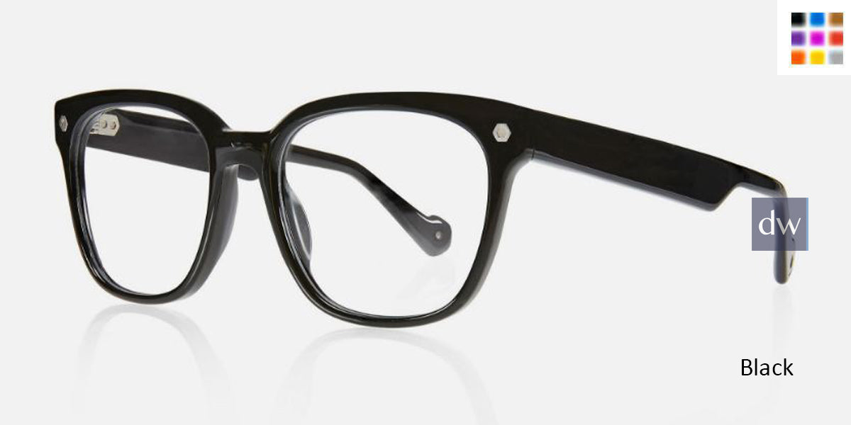 Black Kingsley HARPER KR002 Eyeglasses.