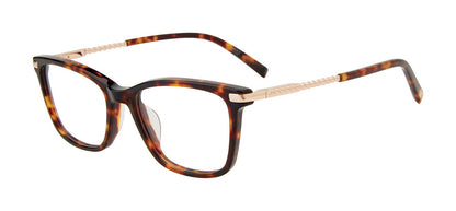 Jones New York VJOP255 Cat Eye Eyeglasses in Havana — women's full plastic frame
