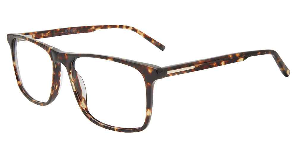  “Jones New York VJOM541 men's rectangle metal eyeglasses in Havana.”