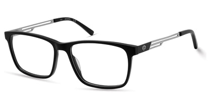 Shiny Black HARLEY-DAVIDSON HD0137T Eyeglasses.