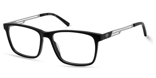 Shiny Black HARLEY-DAVIDSON HD0137T Eyeglasses.
