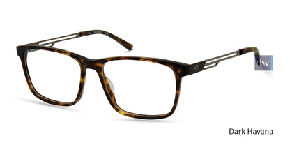 Dark Havana HARLEY-DAVIDSON HD0137T Eyeglasses.