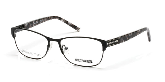 Matte Black HARLEY-DAVIDSON HD0540 Eyeglasses.