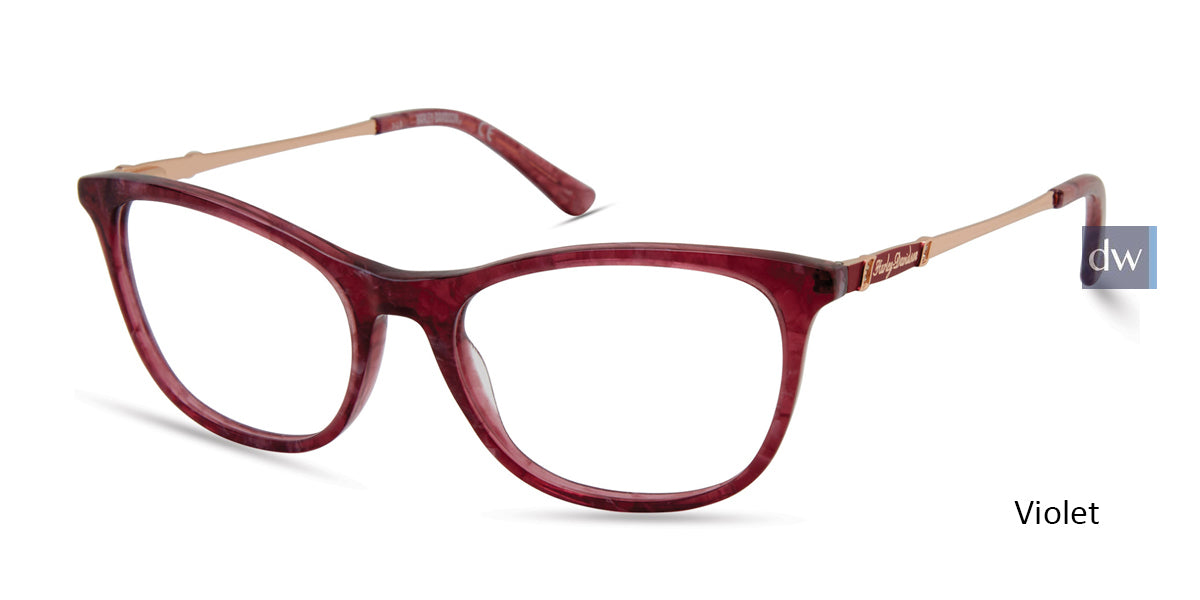 Violet HARLEY-DAVIDSON HD0549 Eyeglasses.