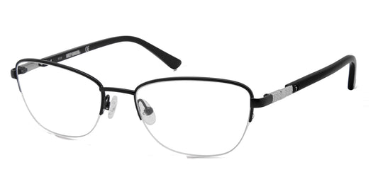 Matte Black HARLEY-DAVIDSON HD0550 Eyeglasses.