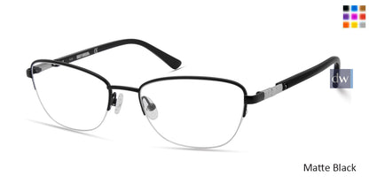 Matte Black HARLEY-DAVIDSON HD0550 Eyeglasses.