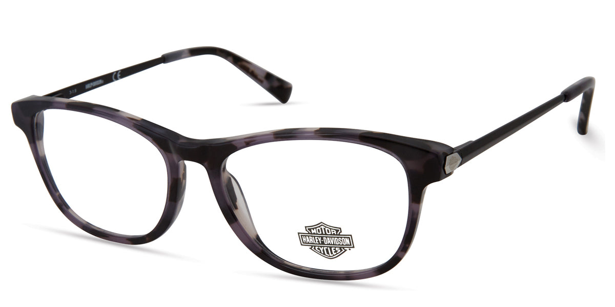 Black HARLEY-DAVIDSON HD0551 Eyeglasses.