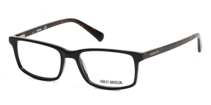 Matte Black HARLEY-DAVIDSON HD0756 Eyeglasses.