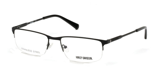 Matte Black HARLEY-DAVIDSON HD0759 Eyeglasses.