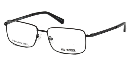 Matte Black HARLEY-DAVIDSON HD0763 Eyeglasses.