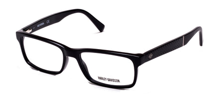 Shiny Black HARLEY-DAVIDSON HD0774 Eyeglasses.