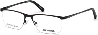 Matte Black HARLEY-DAVIDSON HD0778 Eyeglasses.