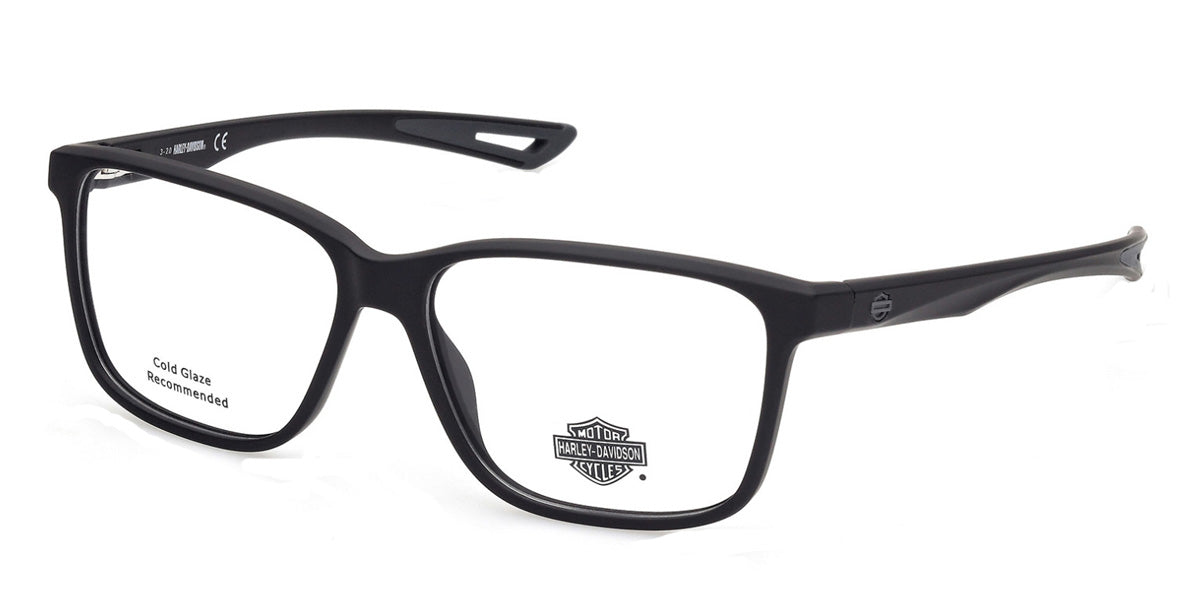 Matte Black HARLEY DAVIDSON HD0879 Eyeglasses.
