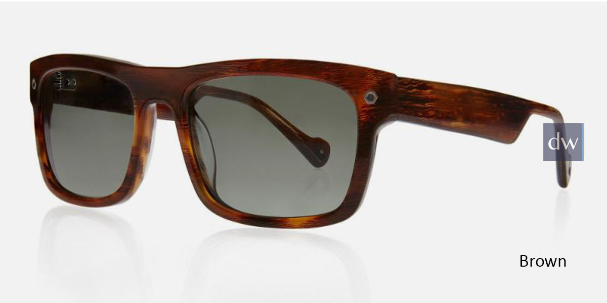 Brown Kingsley HEX KRS008 Sunglasses.