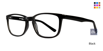 Black Affordable Designs Harry Eyeglasses